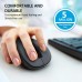 Wireless Mouse, Racdde 2.4G Wireless Ergonomic Mouse Computer Mouse Laptop Mouse USB Mouse 6 Buttons with Nano Receiver 3 Adjustable DPI Levels Cordless Wireless Mice for Windows, Mac 