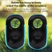 Racdde Laser Rangefinder 656 Yards/600M 6X Magnification with Ballistic Compensation, Flag-Lock, Distance Speed Angle Height Measurement for Golf, Hunting, Shooting, Hiking 