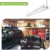 Racdde 5000K LED Shop Light Linkable, 4FT Daylight 42W LED Ceiling Lights for Garages, Workshops, Basements, Hanging or FlushMount, with Plug and Pull Chain, 4200lm, ETL- 1 Pack 