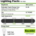  Racdde 4 Pack Dusk to Dawn A19 Light Bulb, Auto On/Off Light Sensor LED Bulb, 9W=60W, 3000K Warm White, 800LM, E26 Base, Non-Dimmable, UL Listed 