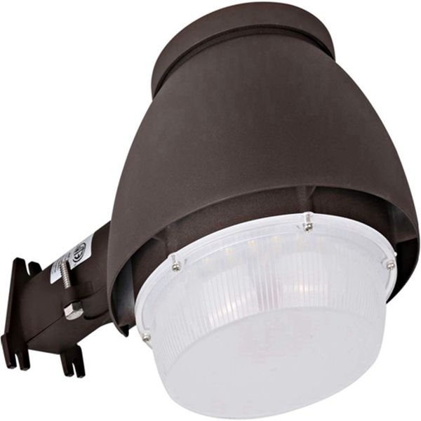 Racdde LED Barn Light 8800lm 80W Dusk to Dawn Yard Light with Photocell, Outdoor Security/Area Light, 250W-400W MH/HPS Replacement, 5000K Daylight, Bronze Finish, ETL Listed & DLC Complied 