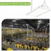 Racdde  LED High Bay Shop Light, 2FT 110W 135LM/W Linear LED Industrial Workshop Light, Warehouse Aisle Area Light 14850lm, 5000K, 4 Lamp Fluorescent Equivalent, 1-10V Dim, UL, DLC Premium Complied 