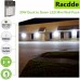 Racdde 30W LED Mini Wall Pack Light with Photocell, Dusk to Dawn Outdoor Wall Mount Light Fixture [150W HPS/HID Eq.] 3900lm 5000k DLC Complied 