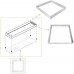Racdde Surface Mount Kit for 2x2FT LED Troffer Flat Panel Drop Ceiling Light-2pack 