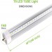 Racdde T8 T10 T12 LED Tube Light 8FT 50W [100W Equivalent] 5000lm 5000K Daylight Clear, FA8 Dual-End Powered Ballast Bypass F96T12 Fluorescent Replacement, Garage, Warehouse, Shop Light-4 PACK 