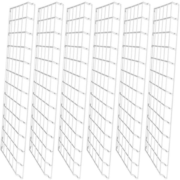 Racdde 6 Pack 2FT Protective Wire Guard for Linear High Bay Light