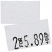 Racdde White Pricing Labels for Monarch 1131 Price Gun - 1 Sleeve, 20,000 Blank Marking Labels - with Ink Roll Included 