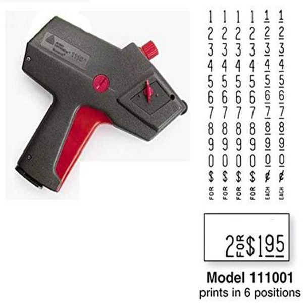 Racdde Monarch Price Gun - Model 1110 (1-Line) 
