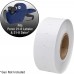 Racdde 1 Line White Labels - 1 Sleeve, 8,000 Blank Price & Date Gun Labels for Perco 1 Line Price and Date Guns - Bonus Ink Roll 