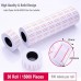 Racdde 30 Rolls 15000 Pieces of Label Paper for Mx-5500 Price Gun Labeller, Super Sticky Tag Labels (30 Rolls 15000 Labels) 