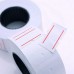 Racdde 30 Rolls 15000 Pieces of Label Paper for Mx-5500 Price Gun Labeller, Super Sticky Tag Labels (30 Rolls 15000 Labels) 