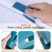 Racdde【 2019 Upgrade】Wrapping Paper Cutter, Mini Portable Small Utility Wrapped Carton Paper Cutter Kraft Craft Paper Roll Sliding Line Cut Trimmer for Christmas Birthday, Easy Quick, Creative Sliding Pape 