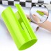 Racdde Wrapping Paper Cutter Easy Gift Wrapping Scissors Creative Sliding Paper Roll Cutter Mini Portable Small Utility Wrapping Paper Cutting Tools(Green) 