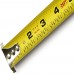 3 Pack - 25 FT - Racdde Tape Measure / Measuring Tape - Easy to Read Fractions - Large Magnetic Claw Tip - Bulk Pack 