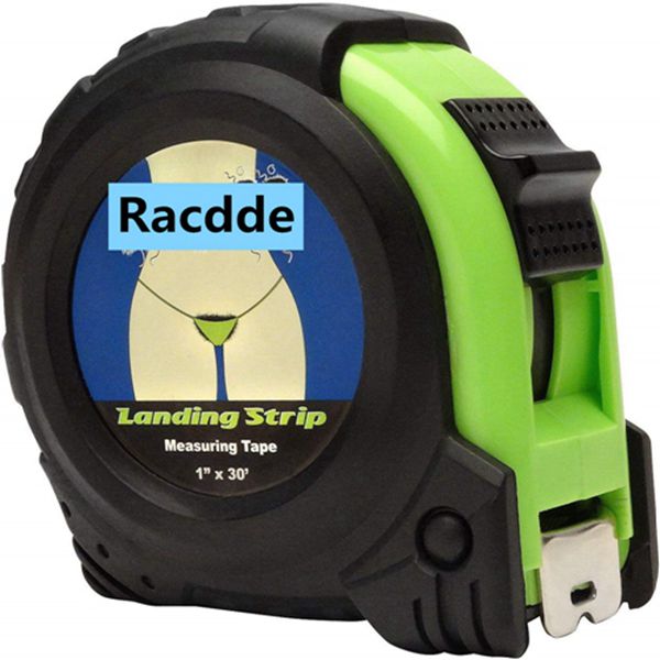 Racdde Products Landing Strip 30 Foot / Cunt Hair Measuring Tape Measure - Gag Gift Funny Tools 