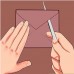Racdde Letter Opener, Stainless Steel Envelope Opener (4 Pack) (4) 