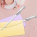 Racdde Safely Office Letter Opener Metal Hand Envelope Slitter Knife Tools Craft Knives Fit Open Letters Silver 2 Pack 