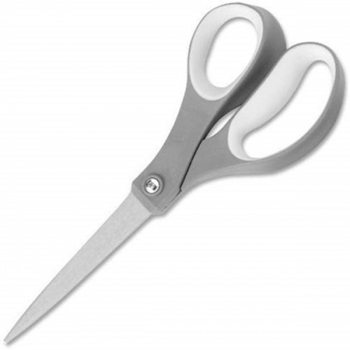 Racdde 01-004761J Softgrip Scissors Straight Stainless Steel, 8 Inch 