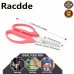 Racdde Leather Scissors. Small, Sharp Stainless Steel Durable Blades - Effortless Cutting - Large Comfortable Shears Grip for Crafting, Sewing, Dressmaking, Tailor, Belts, Fabric, Cotton, Cloth, Office, Home 