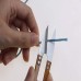 Racdde 4.1inch Sewing Scissors Yarn Thread Cutter Mini Small Snips Trimming Nipper - Great for Stitch,DIY Supplies (3PCS, Multicolor) 