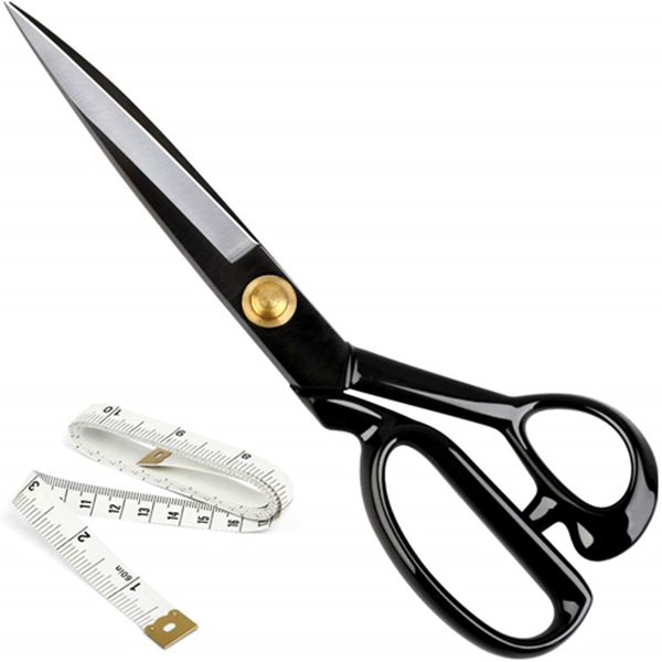 Racdde Fabric Scissors Professional 10 inch Heavy Duty Scissors for Leather Sewing Shears for Tailoring Industrial Strength High Carbon Steel Tailor Shears Sharp for Home Office Artists Dressmakers 
