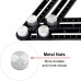Racdde Angle Layout Measuring Ruler|Universal Angularizer Ruler - Full Metal Multi Angle Measuring Tool-Upgraded Aluminum Alloy Ruler (Black) 