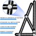 Racdde Multi Angle Measuring Ruler, Premium Aluminum Alloy Ultimate 836 Template Tool/Layout Tool Measurement for Handymen, Builders, Craftsmen, DIY-ers (Black) 