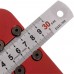 Racdde Center Finder Line Gauge Woodworking 45 Degrees Angle Line Caliber Marking Ruler Wood Measuring Scribe Tool 