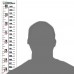 Racdde Height Rule – Fractional/Metric – 80 Inch/203 Centimeter Long – White 