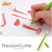 Racdde Precision Cutter, Micro Ceramic Blade, Finger Friendly Never Rusts, Intricate Cuts for Art Crafts, Projects & Food 