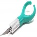 Racdde Fingertip Craft Knife, 7 Inch, Green Teal 