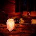 Racdde Himalayan Natural Crystal Salt Rock Tea Light Candle Holder - 2 Pack 