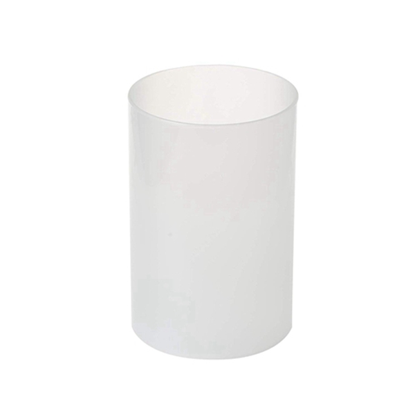 Racdde Various Size Frosted Glass Hurricane Candle Holders, Chimney Tube, Frosted Glass Cylinder Open Both Ends, Open Ended Hurricane, Frosted Lamp Shade for 2.3" x 6.3" Multiple Specifications 