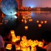 20 Pack Racdde Square Chinese Lanterns Wishing, Praying, Floating, River Paper Candle Light, floating lanterns for lake or river, floating water lanterns, lanterns floating 