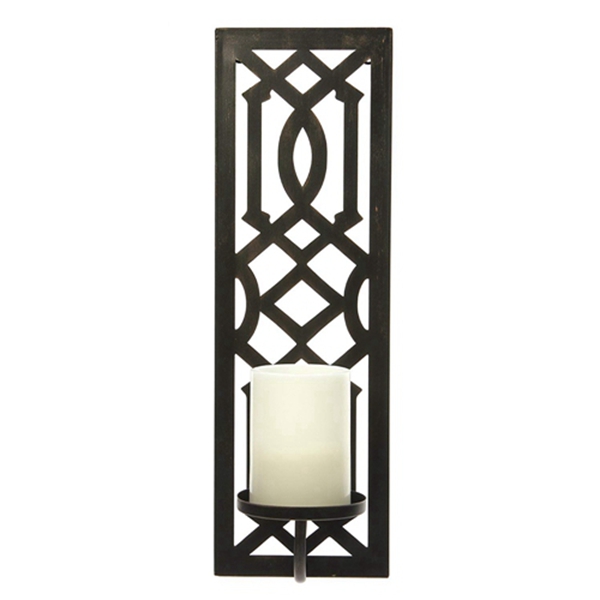 Racdde 16.5 Inch High Metal Wall Sconce - Your Choice of Colors/Design. Great Wall Decor Ideal Gift for Wedding Party Spa Home Decor O5 (A-Oil Rubbed Bronze) 