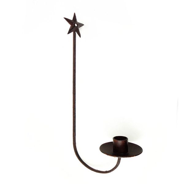 Racdde 1 X Rustic Star Wall Sconce Country Decor 