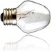 Racdde 15 Pack,15 Watt Wax Warmer Bulbs for Scentsy Plug-in Nightlight Warmer Wax Diffuser and Candle Warmers Plug-in Fragrance Wax Melt Warmer,E12 Base/120 Volt 