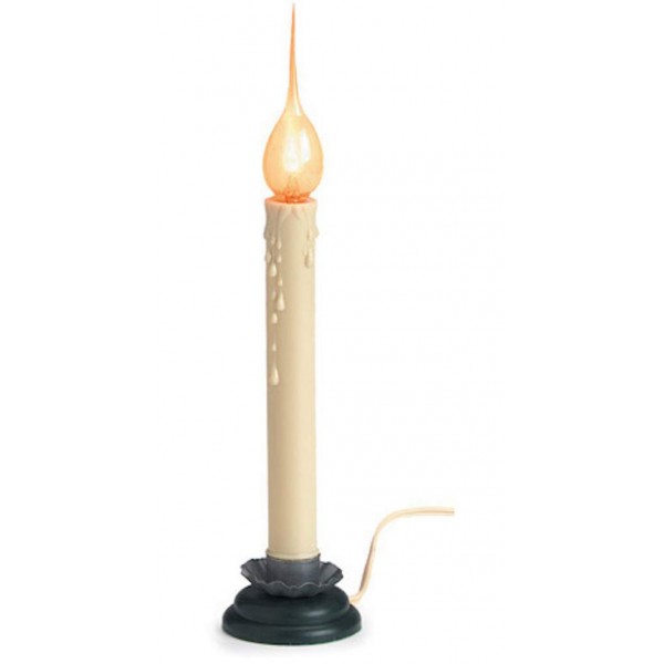 Racdde 7.5" Electric Country Candle Lamp With Flicker Bulb - Quantity 4 