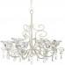Racdde Home Locomotion Crystal Blooms Candle Chandelier 