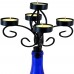 Racdde SH-10150 Wine Bottle Topper Candelabra 5 Tea Light Holder with Candles, One Size, Multicolor 