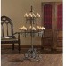 Racdde Malbark Castle Gothic Decor Floor Candelabra Candle Holder, 63 Inch, Grey Patina 