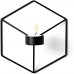Racdde Menu POV Wall Candle Holder Tea Light Holder Iron Metal Candlestick Home Decor (black) 