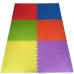 Racdde Multipurpose Interlocking Puzzle Eva Foam Tiles-Anti-Fatigue Mat 24 Sq. Ft, 24" x 24" Tiles, Multicolor 