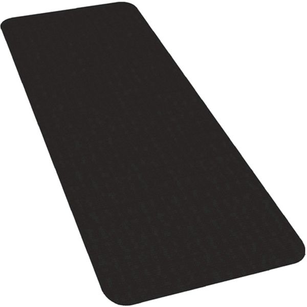 Racdde Protective Exercise Treadmill Mat - 5.9 x 2.46ft Heavy Duty Exercise Equipment and Treadmill Mats, Equipped with One Yoga Strap, Black 