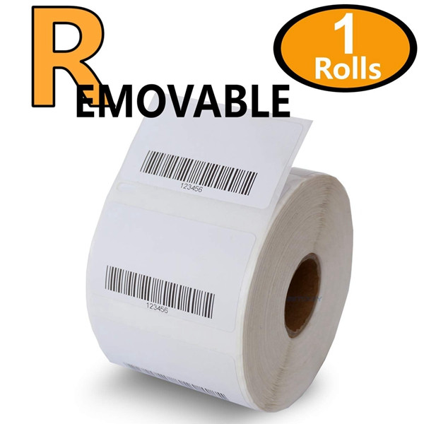 Racdde 1 Rolls DYMO 30334 Removable Compatible 2-1/4" x 1-1/4"(57mm x 32mm) Medium Multipurpose Labels,BPA Free 