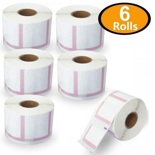 Racdde 6 Rolls Dymo 30915 Compatible 1-5/8" x 1-1/4" Endicia Internet Postage Stamps Labels(Paid Endicia Users ONLY) 