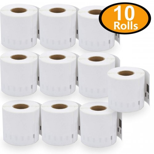 Racdde 10 Rolls Dymo 99019 Compatible 2-5/16" x 7-1/2"(59mm x 190mm) Internet Postage Labels,Compatible with Dymo 450, 450 Turbo, 4XL and Many More 