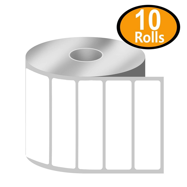 Racdde - 3" x 1" UPC Barcode & Address Labels Compatible with Zebra & Rollo Label Printer,Premium Adhesive & Perforated[10 Rolls, 13750 Labels] 