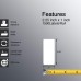 Racdde- 2.25" x 1" File Folder & Multipurpose Labels Compatible with Zebre/Rollo Label Printer,Premium Adhesive & Perforated[10 Rolls, 15000 Labels] 