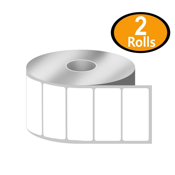 Racdde - 1.5" x 0.85" All Purpose Labels Compatible with Zebra & Rollo Label Printer,Premium Adhesive & Perforated[2 Rolls, 3000 Labels] 